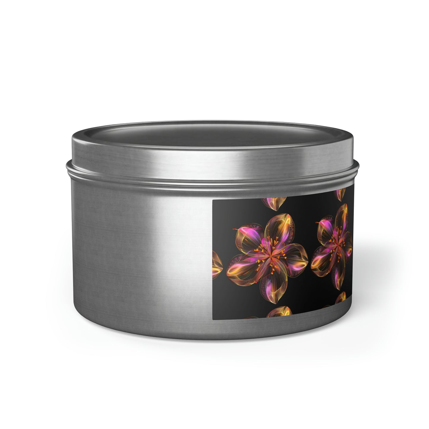 -Serenity Now: Aromatherapy Tin Candles for Yoga & Wellness- lead and zinc-free