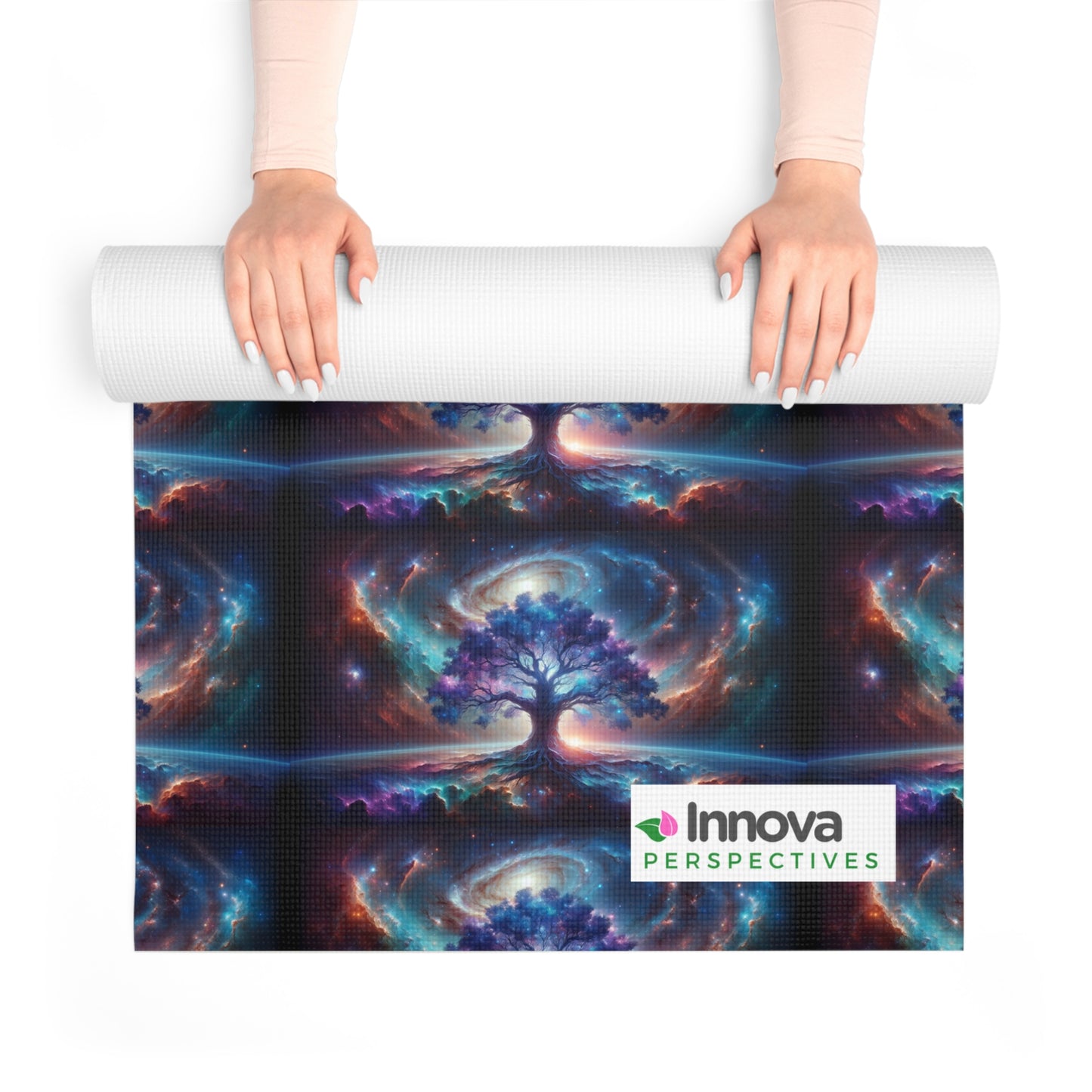 -Discover Ultimate Comfort with Our Prenium Foam Yoga Mat Tree of Life design