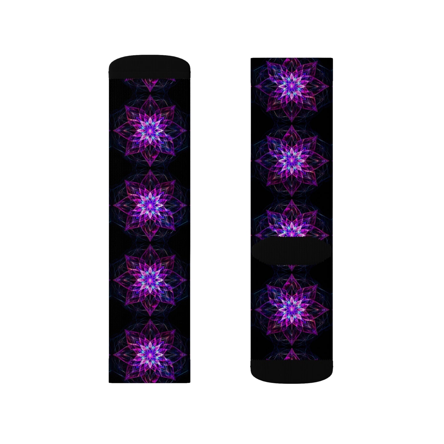 Flower of Life design Socks