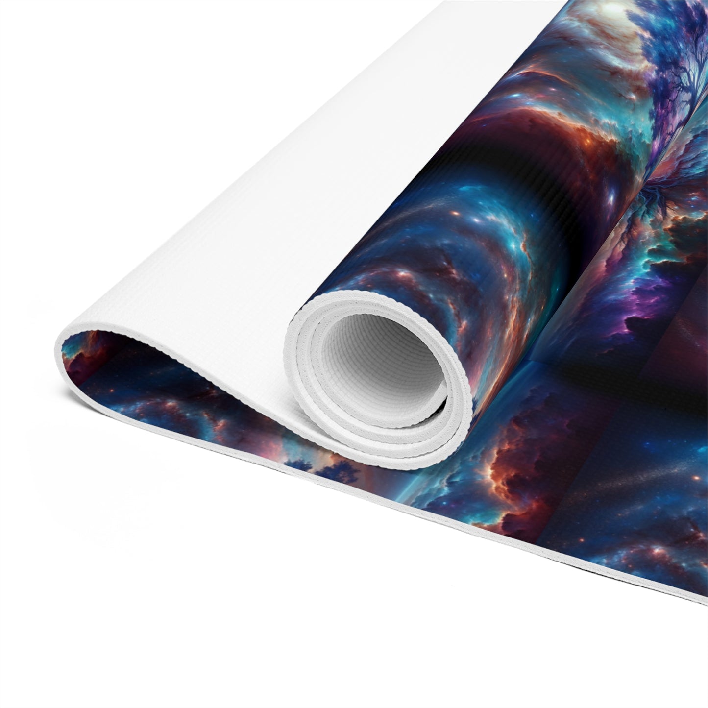 -Discover Ultimate Comfort with Our Prenium Foam Yoga Mat Tree of Life design