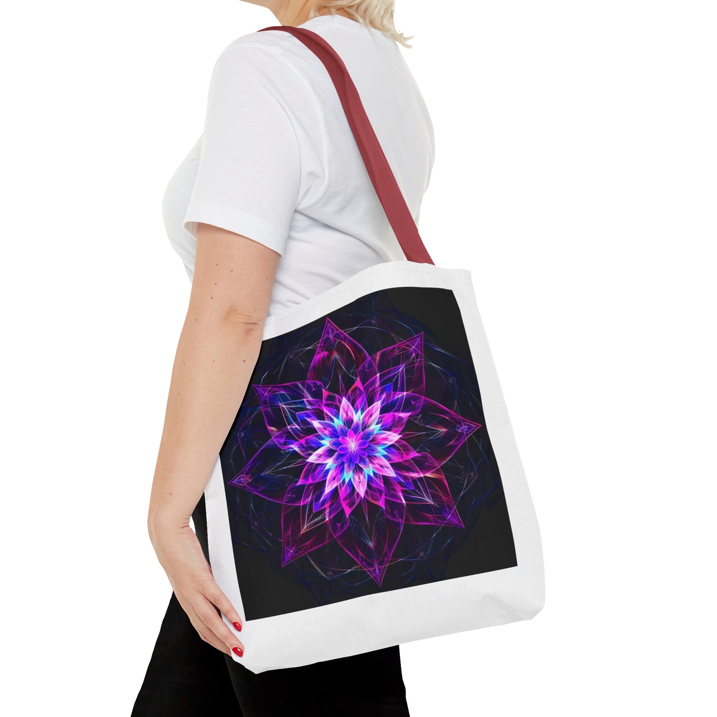 Flower of Life design Tote Bag