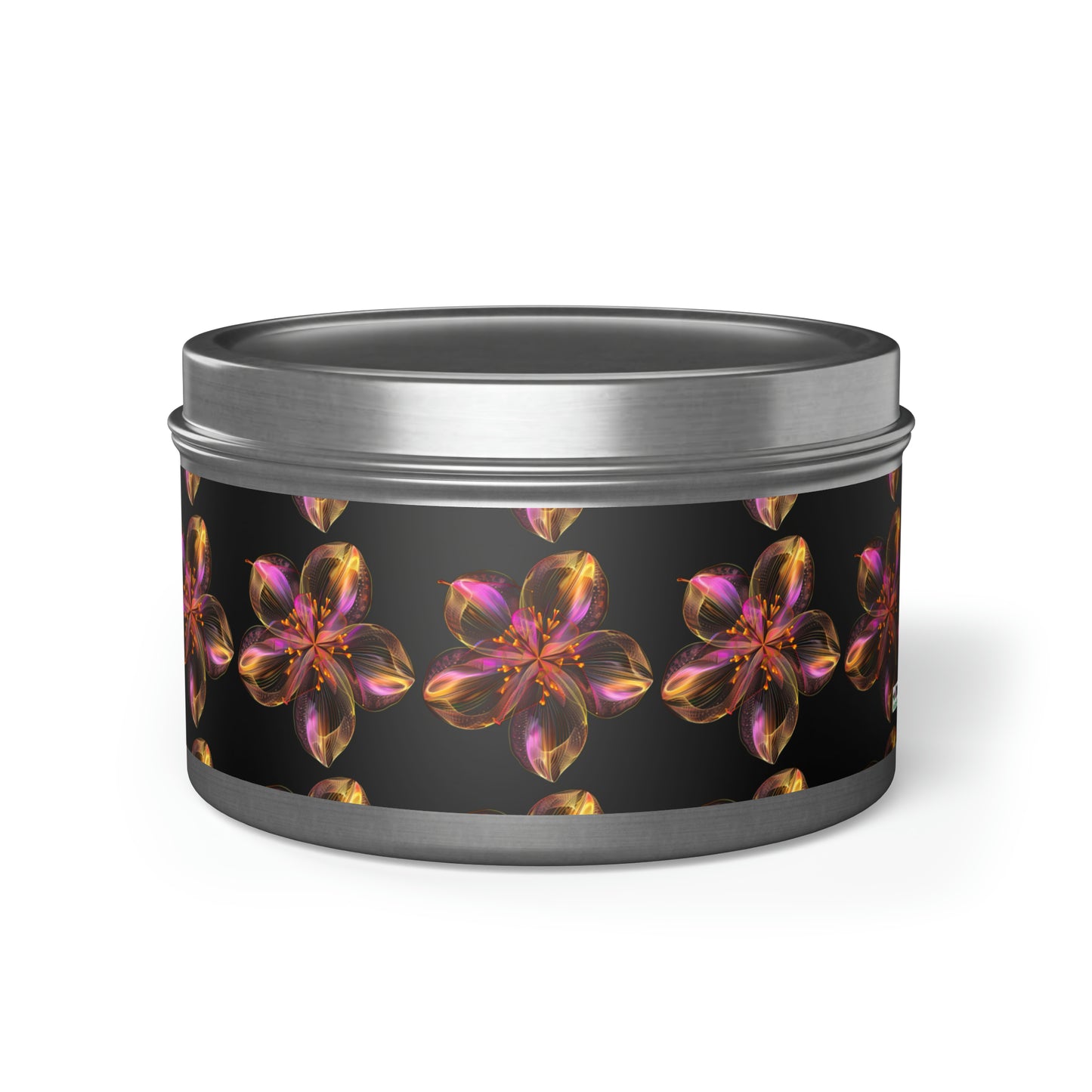 -Serenity Now: Aromatherapy Tin Candles for Yoga & Wellness- lead and zinc-free