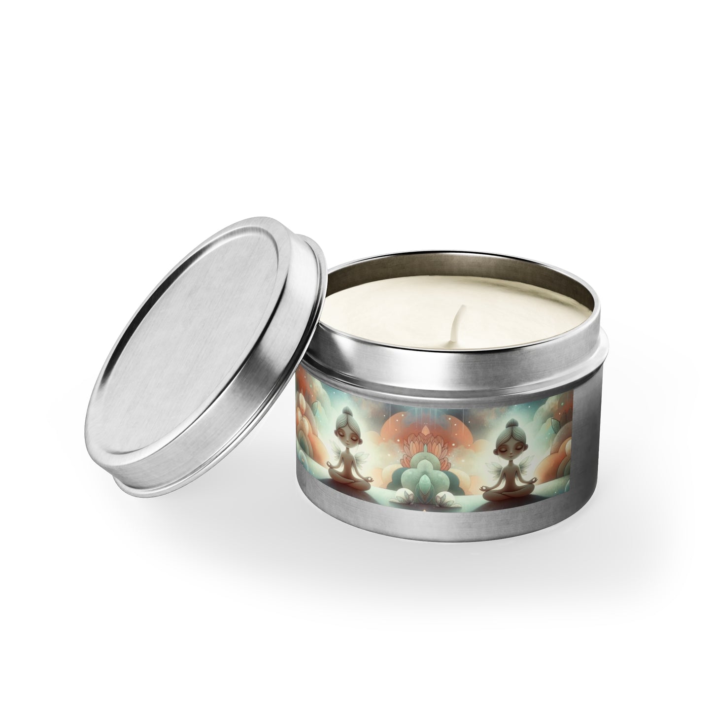 Marie la petite Yogi Tin Candles