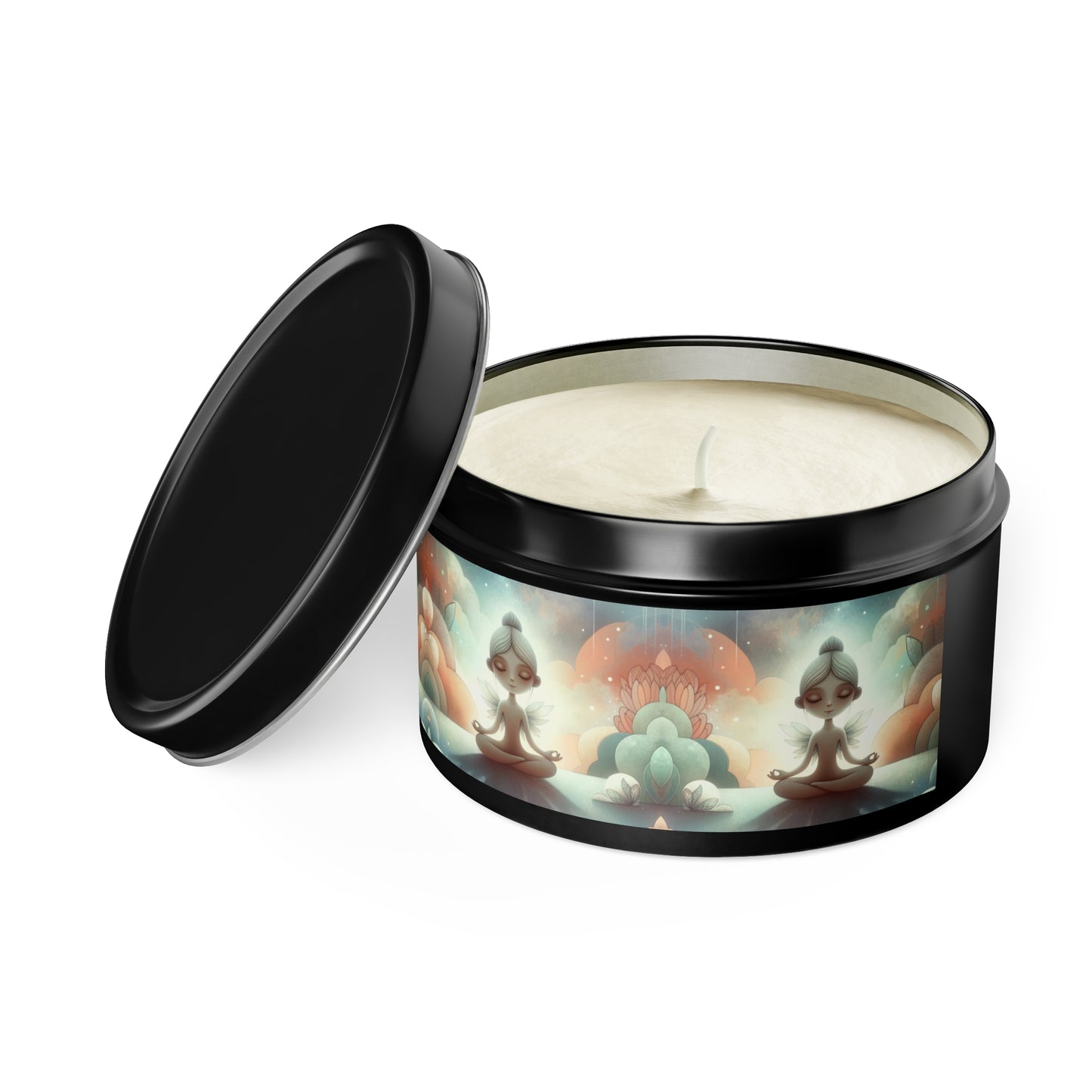 Marie la petite Yogi Tin Candles