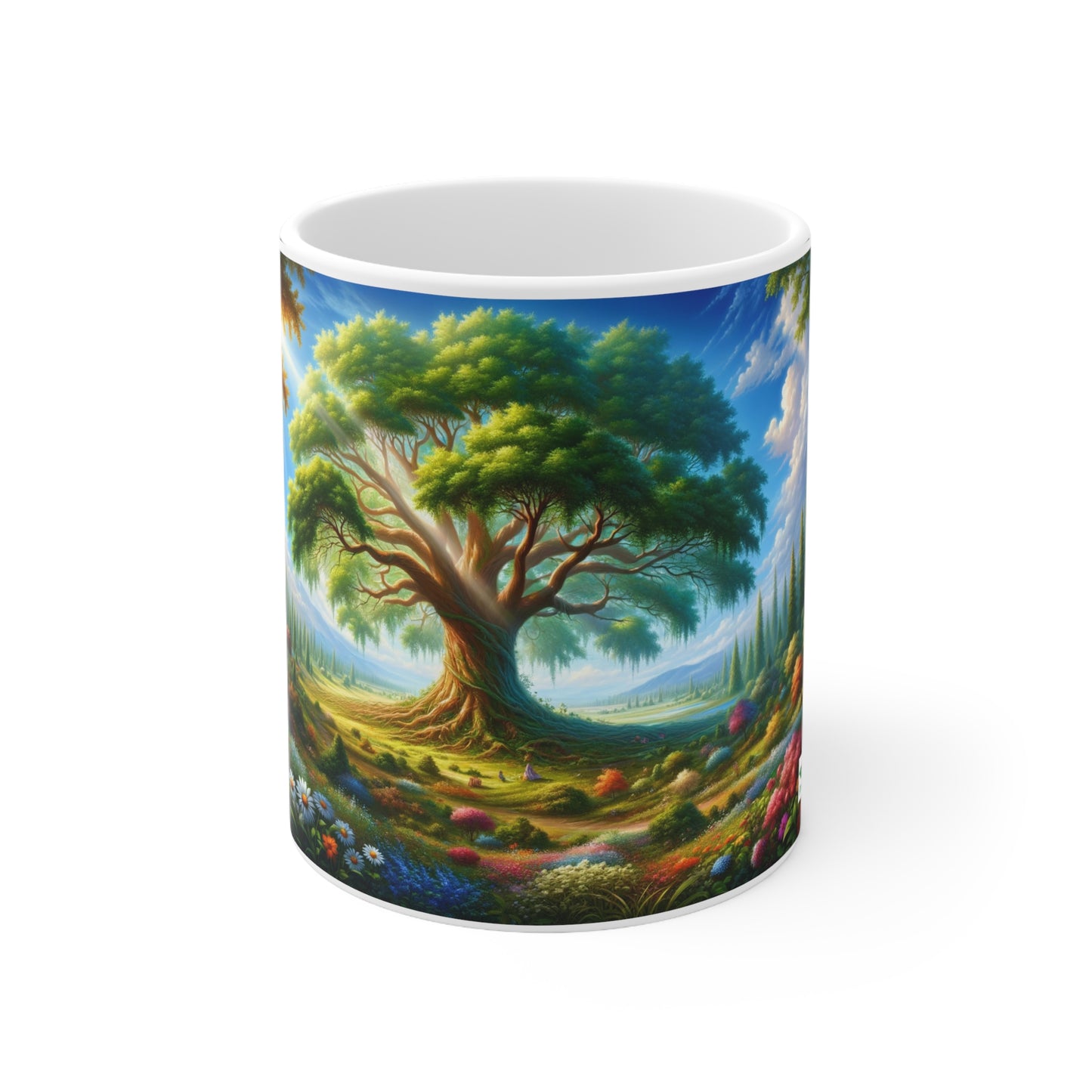 Beautiful Tree of Life Ceramic Mug – Lead and BPA-Free 11oz / 325 ml / 0.33l