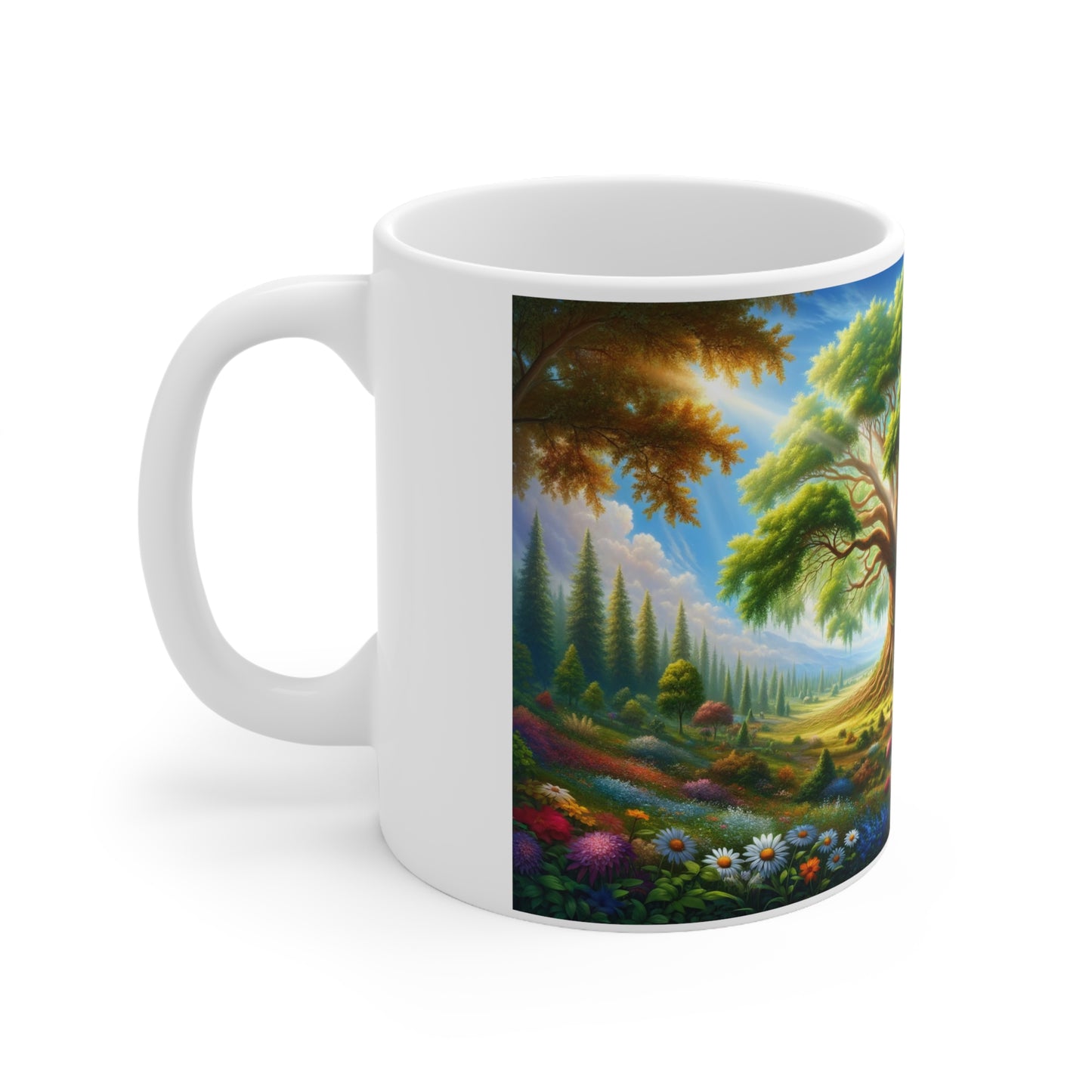 Beautiful Tree of Life Ceramic Mug – Lead and BPA-Free 11oz / 325 ml / 0.33l