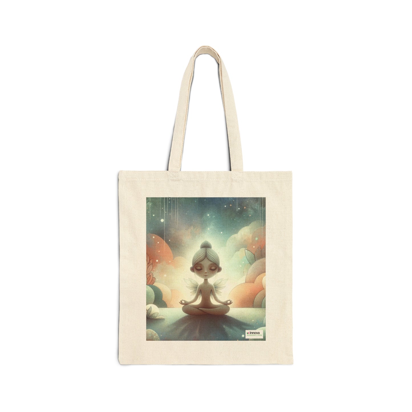 Marie la petite Yogi Cotton Canvas Tote Bag