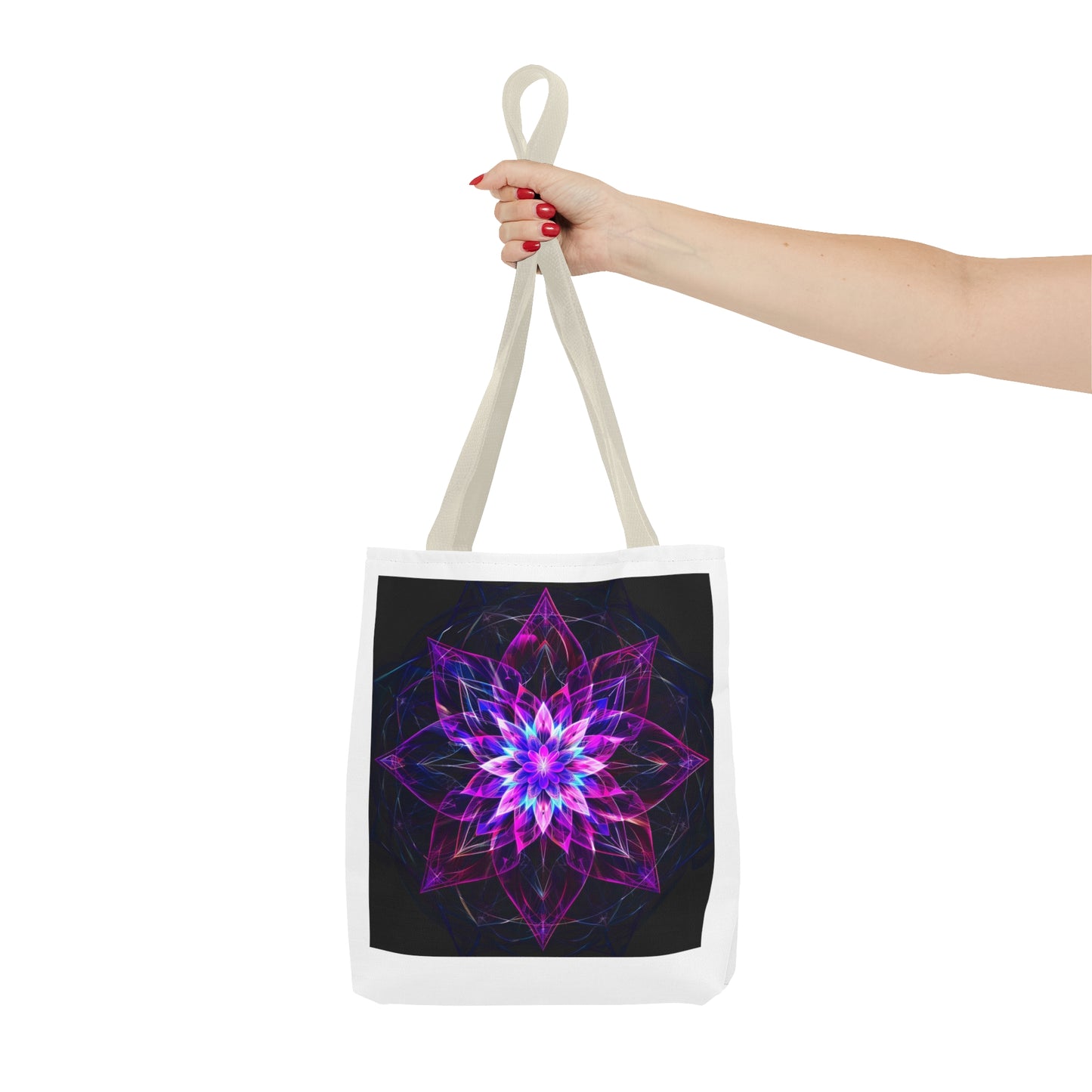 Flower of Life design Tote Bag