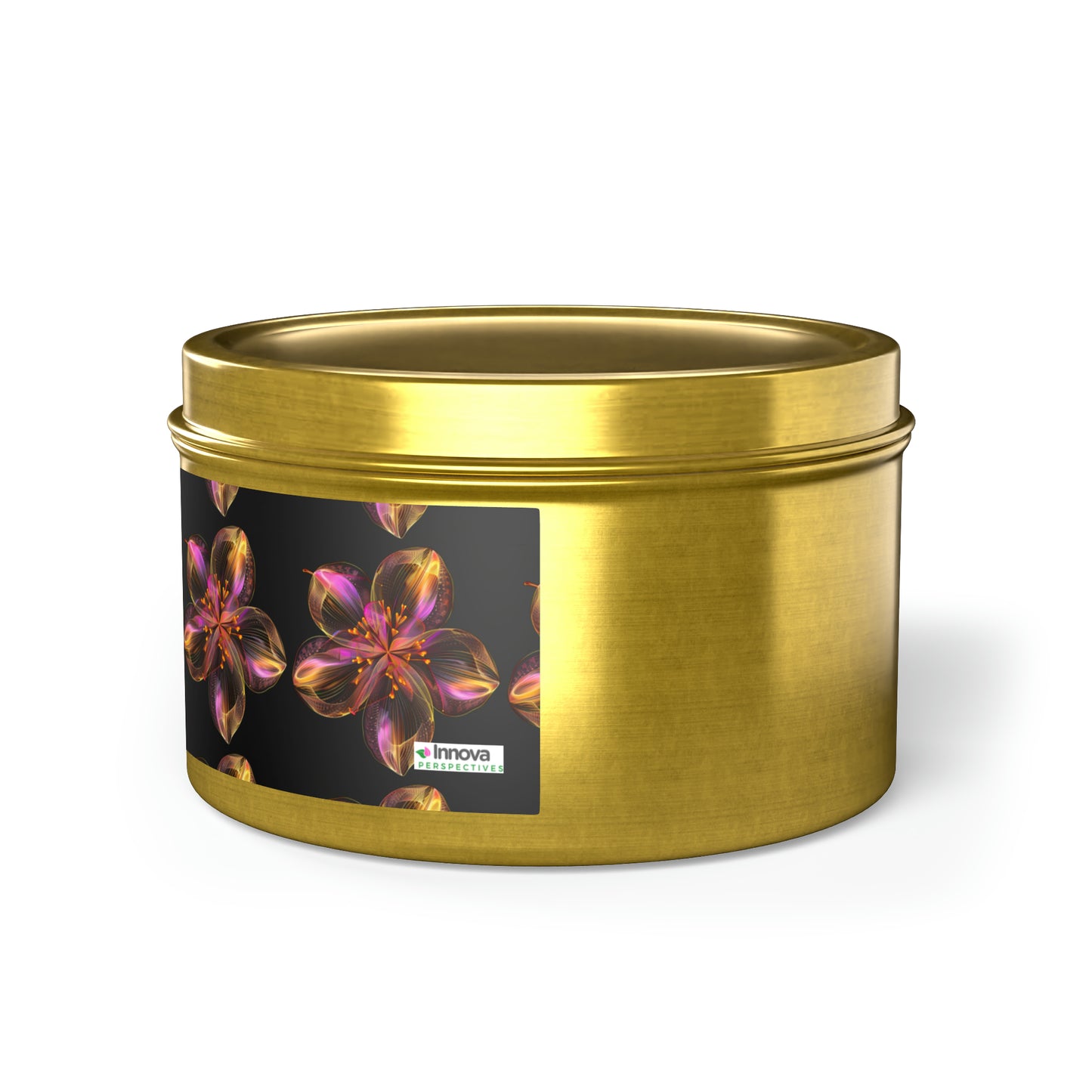 -Serenity Now: Aromatherapy Tin Candles for Yoga & Wellness- lead and zinc-free