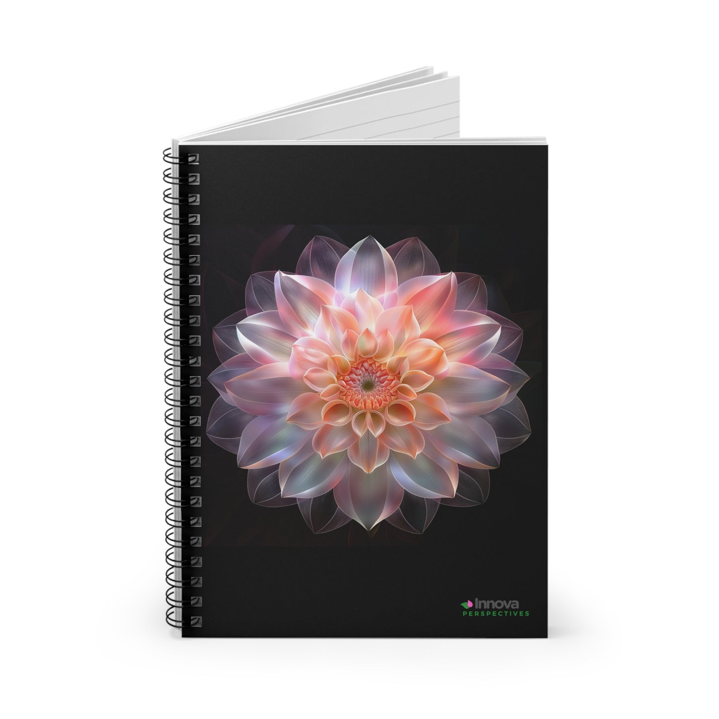 Flower of Life design Spiral Notebook - Ruled Line