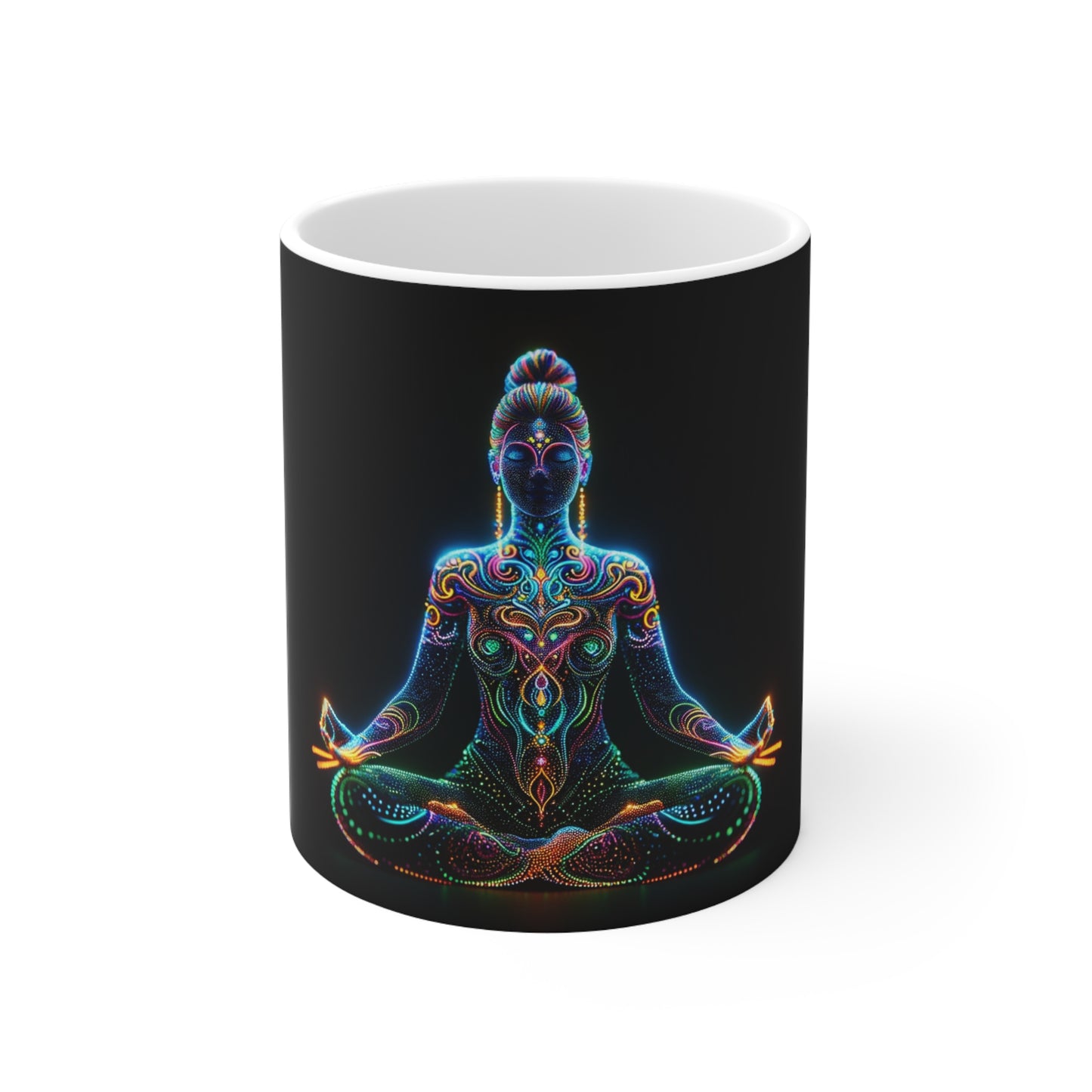 Tranquil Beauty Meditation Mug: Inspire Your Day with Serenity- BPA & Lead-Free