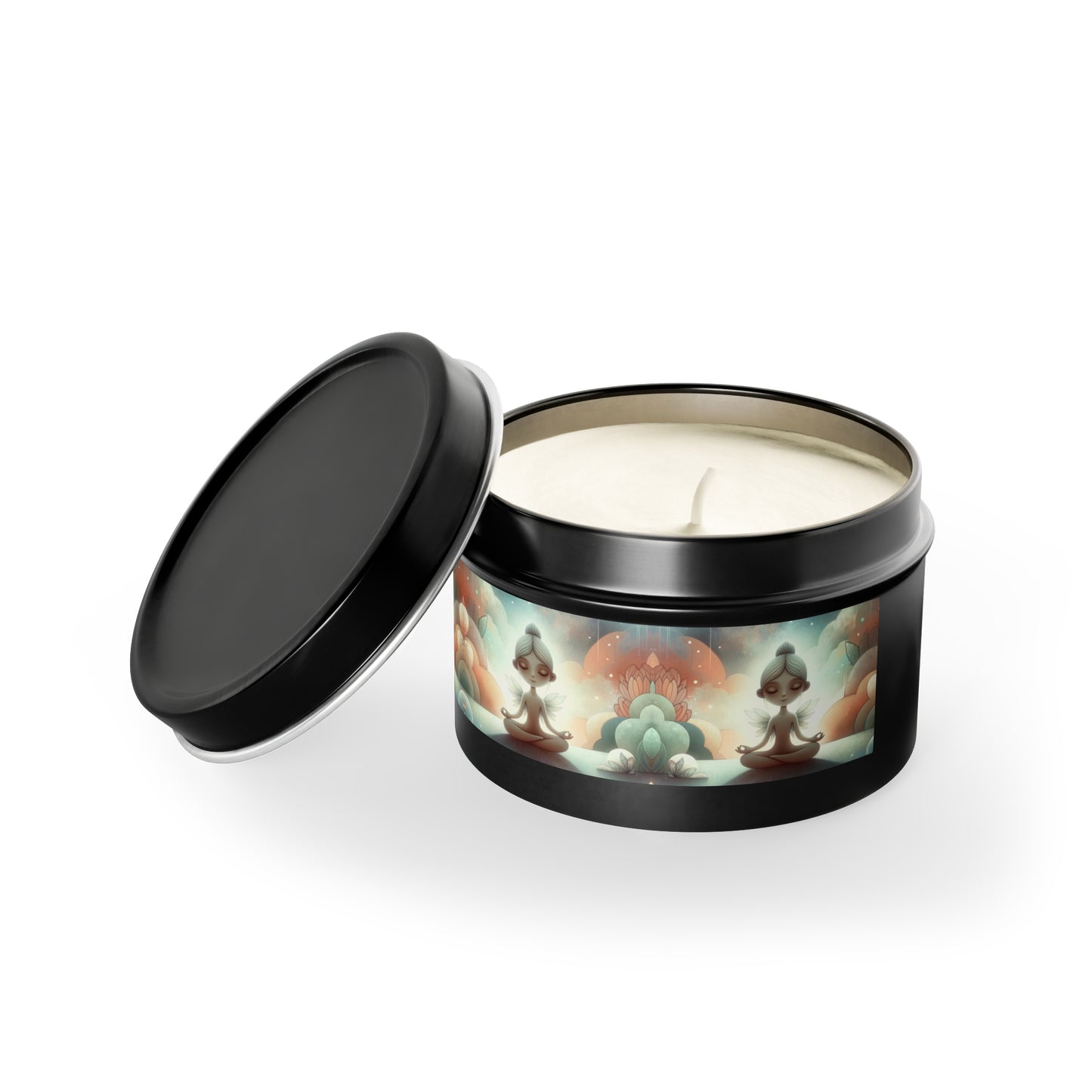 Marie la petite Yogi Tin Candles