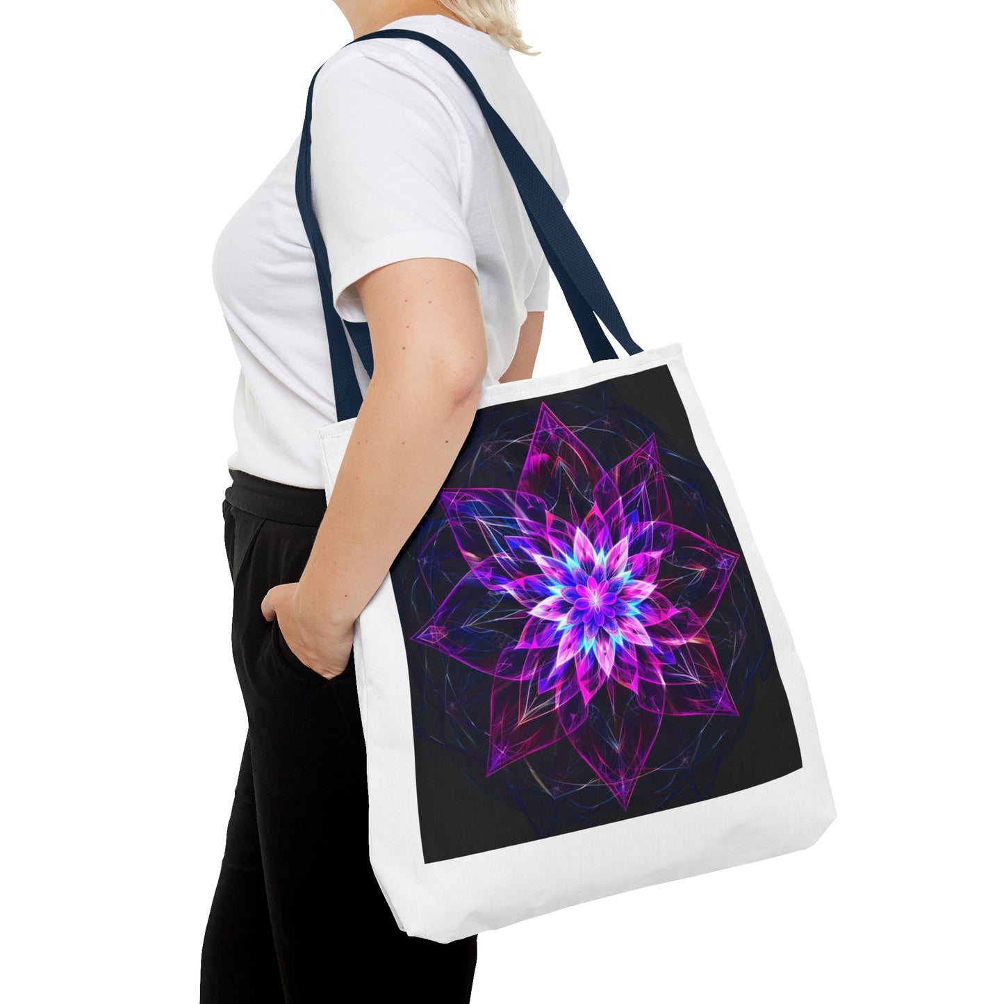 Flower of Life design Tote Bag