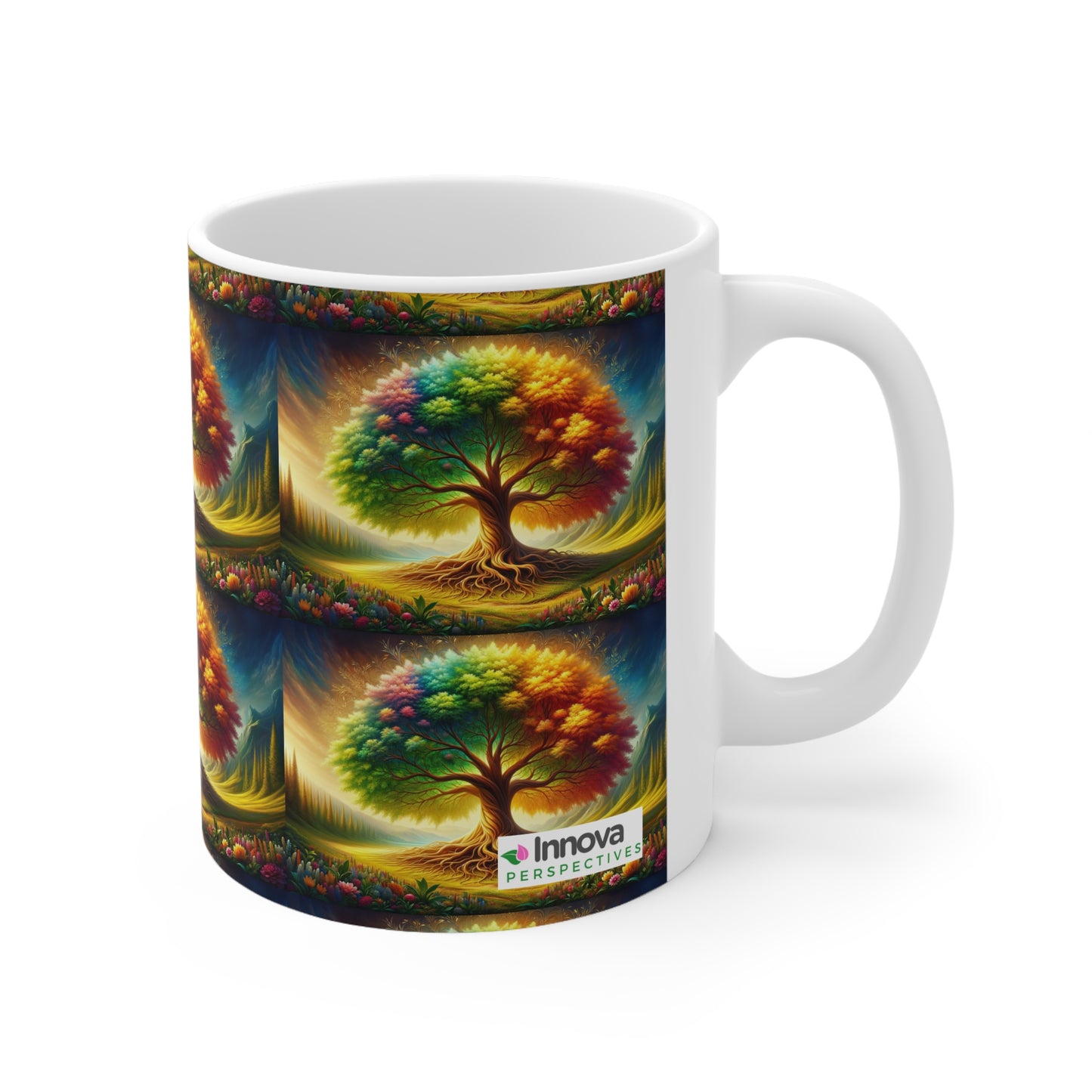 Beautiful Tree of Life Ceramic Mug – Lead and BPA-Free 11oz / 325 ml / 0.33l