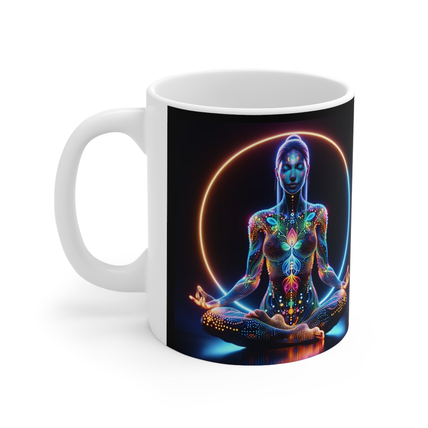 Graceful Harmony Meditation Mug: Find Your Inner Peace- BPA & Lead-Free