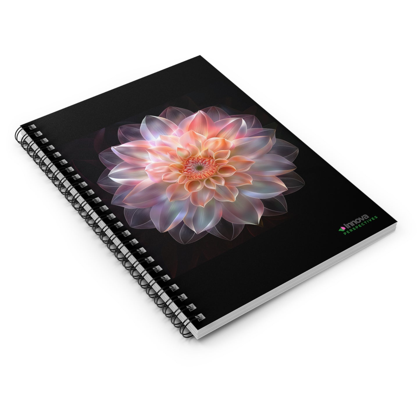 Flower of Life design Spiral Notebook - Ruled Line