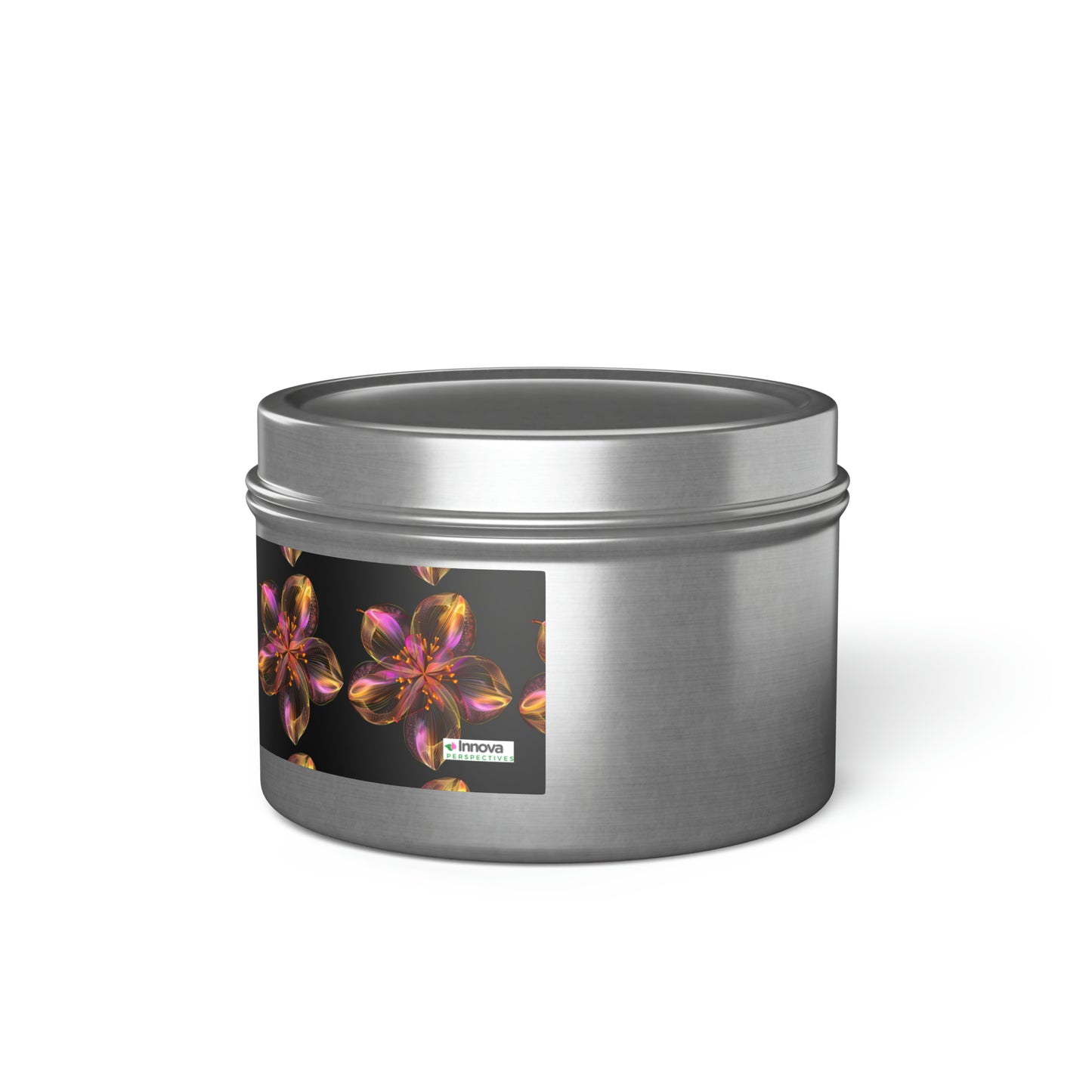 -Serenity Now: Aromatherapy Tin Candles for Yoga & Wellness- lead and zinc-free