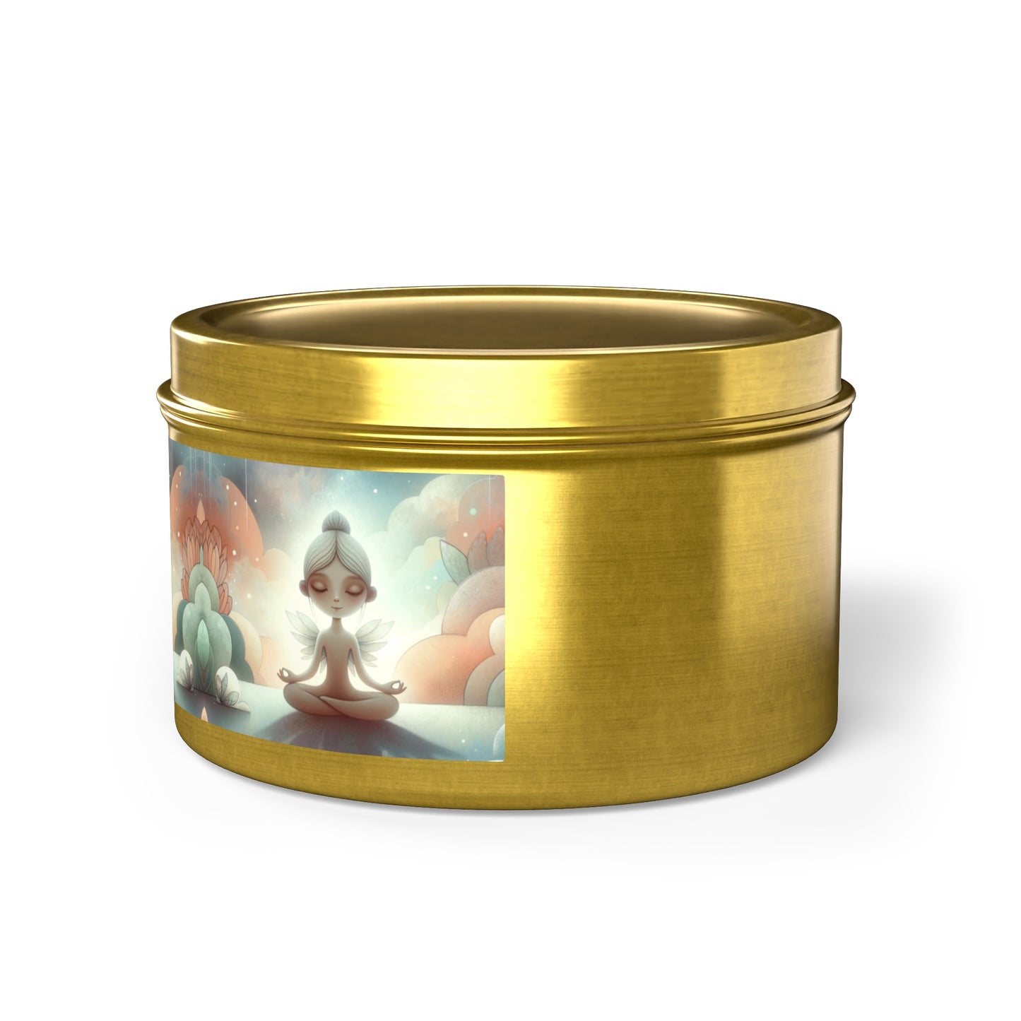 Marie la petite Yogi Tin Candles