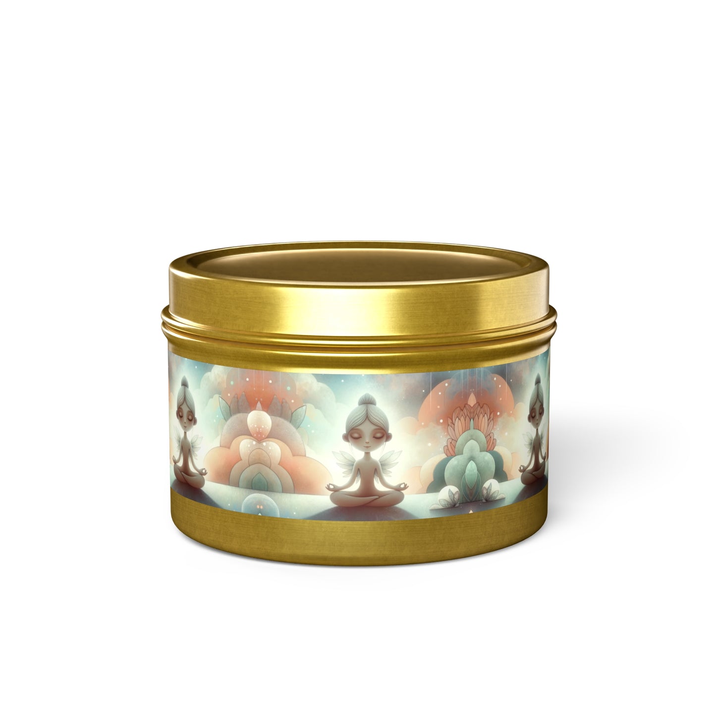 Marie la petite Yogi Tin Candles