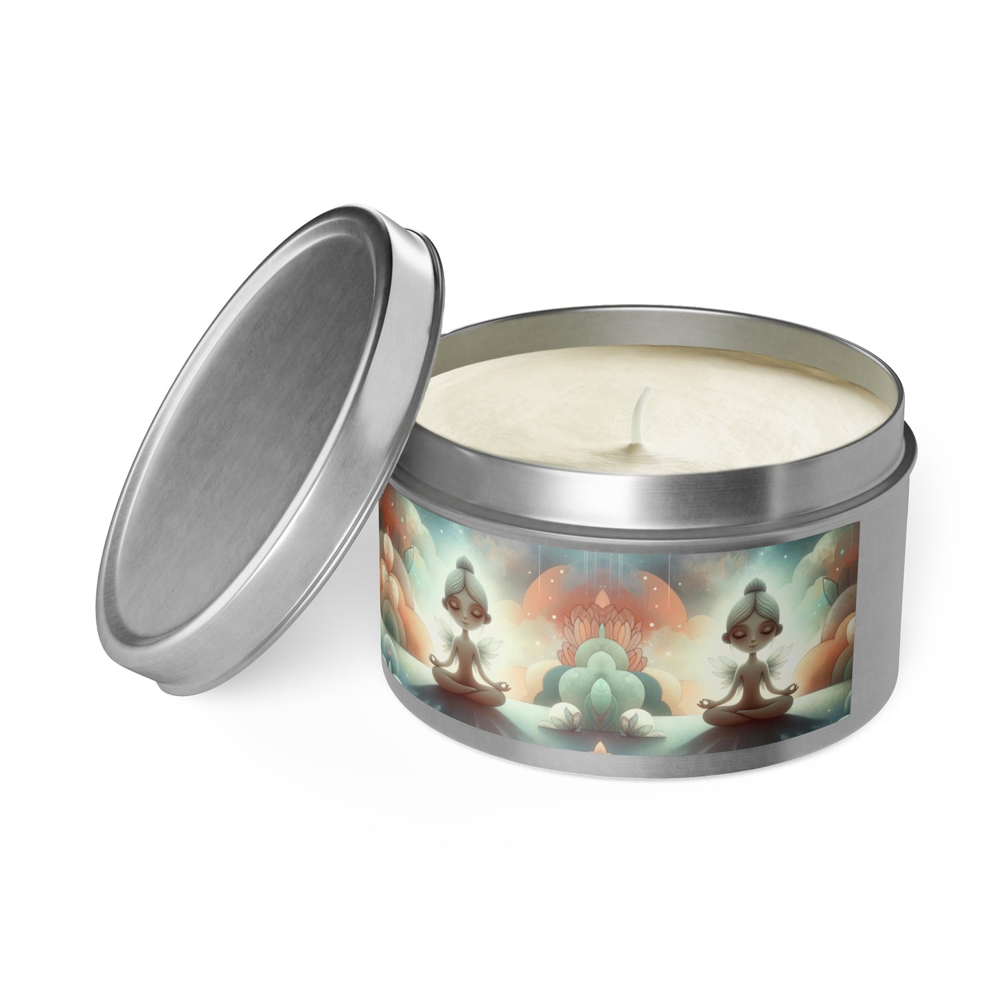 Marie la petite Yogi Tin Candles