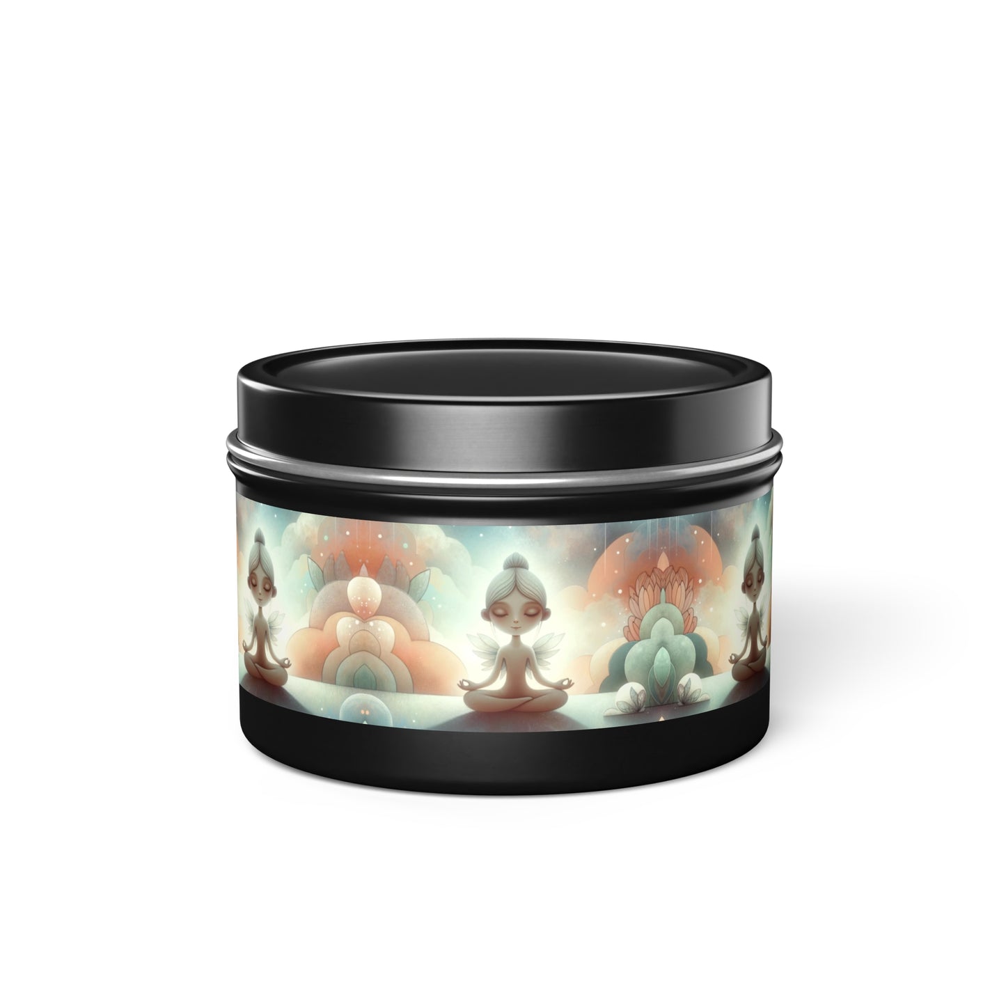 Marie la petite Yogi Tin Candles