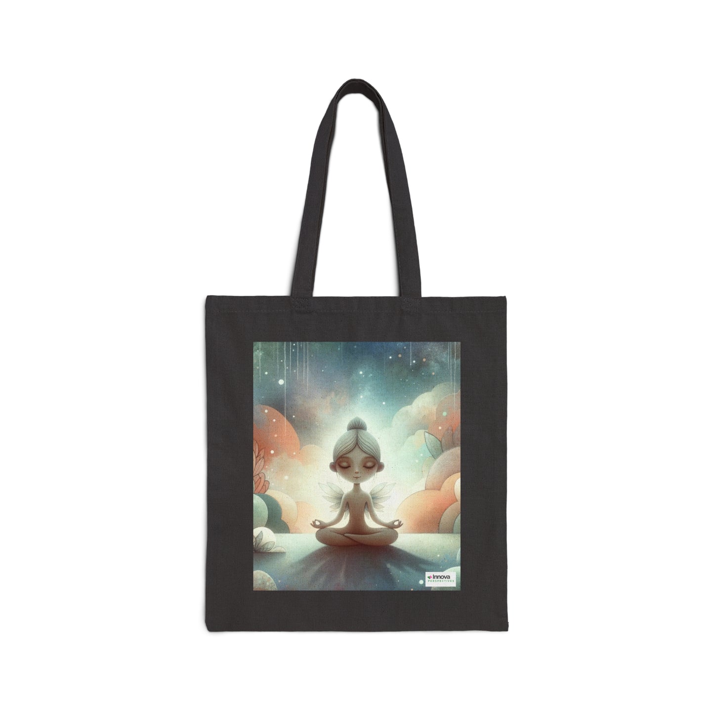 Marie la petite Yogi Cotton Canvas Tote Bag