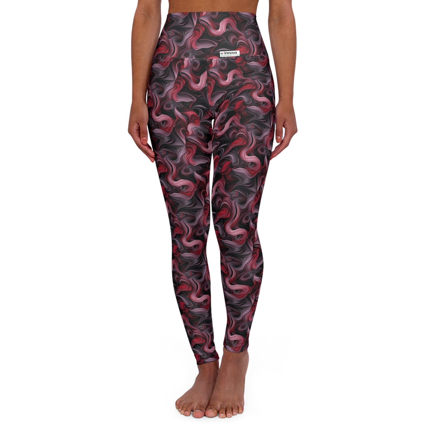 -High Waisted Yoga Leggings