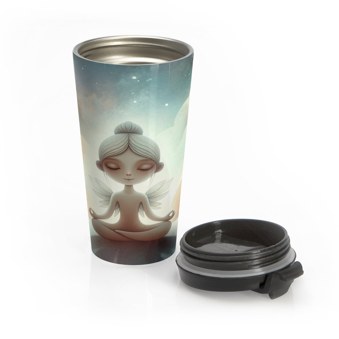 Yogi Stainless Steel Travel Mug